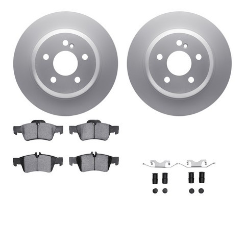 Dynamic Friction Company Disc Brake Kit P/N:4612-63047
