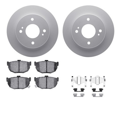 Dynamic Friction Company Disc Brake Kit P/N:4512-67081