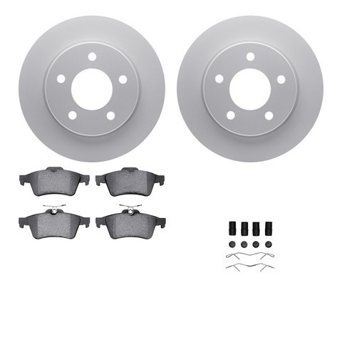 Dynamic Friction Company Disc Brake Kit 4612-80000