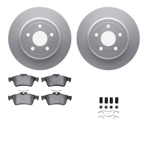 Dynamic Friction Company Disc Brake Kit 4612-47006