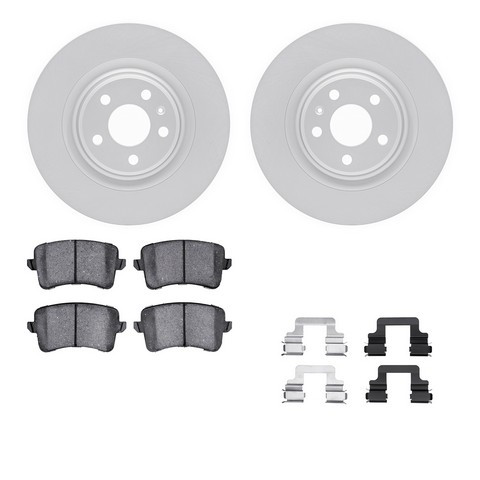 Dynamic Friction Company Disc Brake Kit 4612-73045