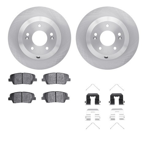 Dynamic Friction Company Disc Brake Kit 6512-21158