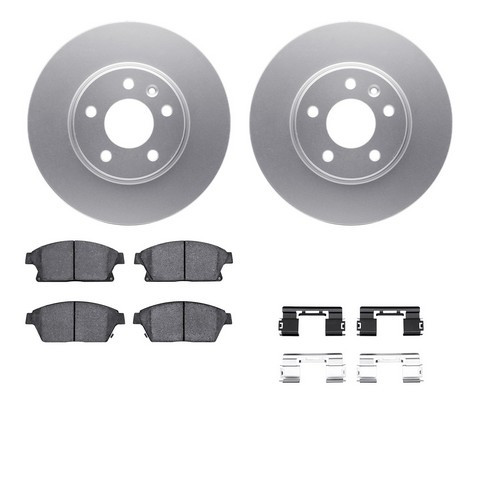 Dynamic Friction Company Disc Brake Kit P/N:4512-45072
