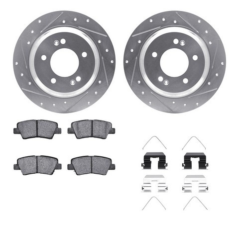 Dynamic Friction Company Disc Brake Kit 7512-21033