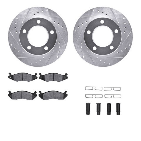 Dynamic Friction Company Disc Brake Kit 7512-42012