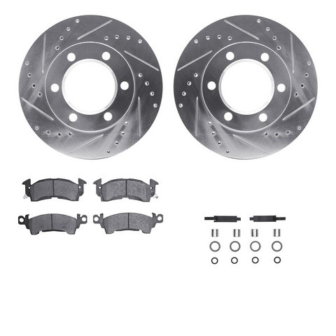 Dynamic Friction Company Disc Brake Kit P/N:7512-42006