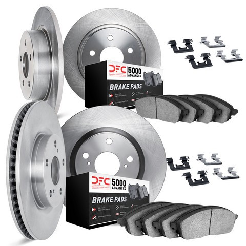 Dynamic Friction Company Disc Brake Kit P/N:6514-59038