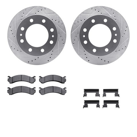 Dynamic Friction Company Disc Brake Kit P/N:7512-48037