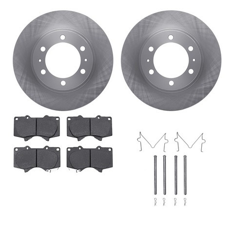 Dynamic Friction Company Disc Brake Kit 6512-76647