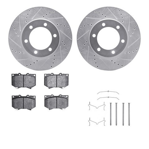 Dynamic Friction Company Disc Brake Kit 7512-76117