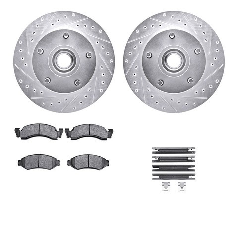 Dynamic Friction Company Disc Brake Kit P/N:7512-54050