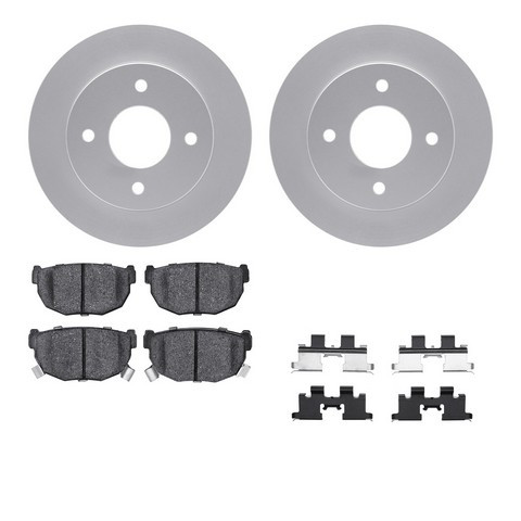 Dynamic Friction Company Disc Brake Kit P/N:4512-67077