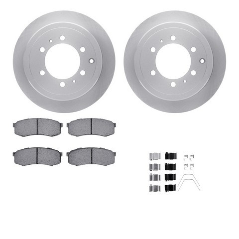 Dynamic Friction Company Disc Brake Kit P/N:6512-76608