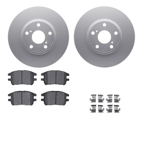 Dynamic Friction Company Disc Brake Kit 4512-76112