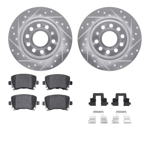 Dynamic Friction Company Disc Brake Kit 7512-74085