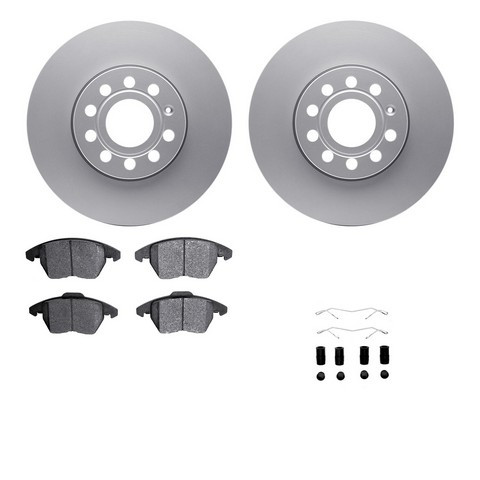 Dynamic Friction Company Disc Brake Kit 4612-74017