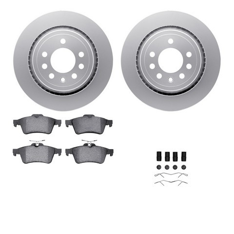 Dynamic Friction Company Disc Brake Kit P/N:4612-65012