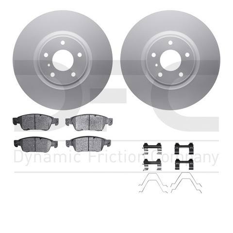 Dynamic Friction Company Disc Brake Kit 4612-68004