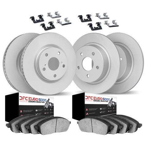 Dynamic Friction Company Disc Brake Kit P/N:4614-11007