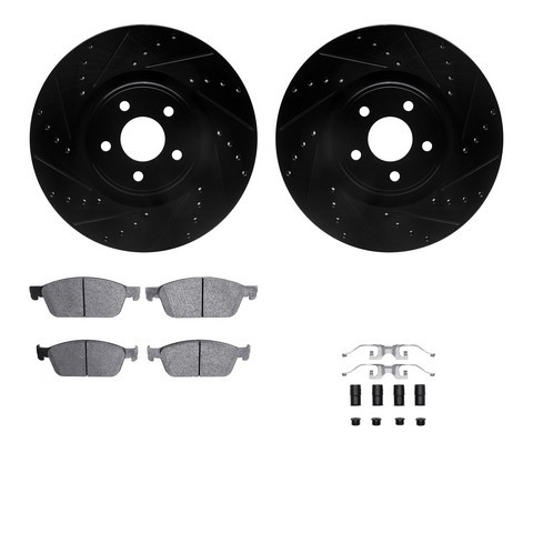 Dynamic Friction Company Disc Brake Kit P/N:8512-54226