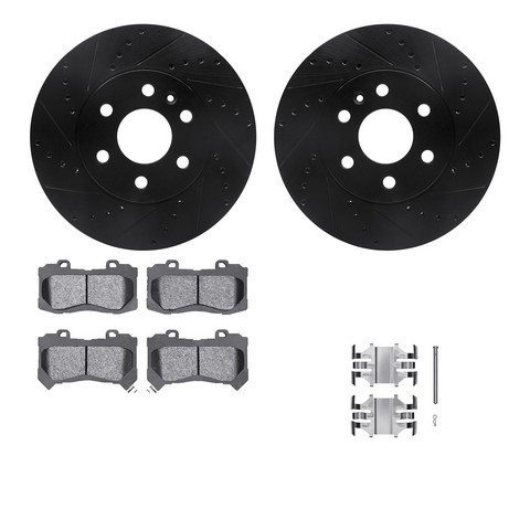 Dynamic Friction Company Disc Brake Kit 8512-48071