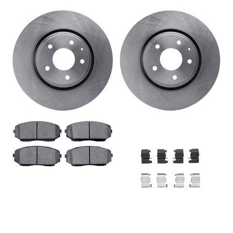 Dynamic Friction Company Disc Brake Kit 6512-80347