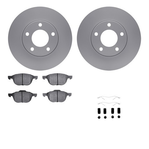 Dynamic Friction Company Disc Brake Kit P/N:4612-80002