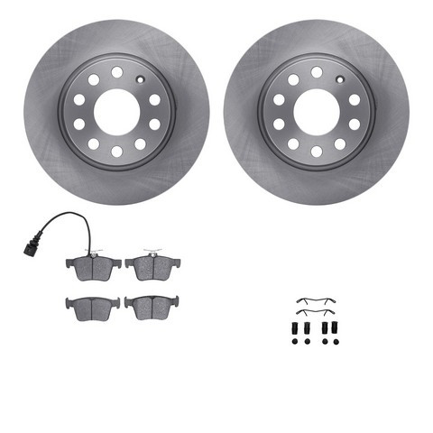 Dynamic Friction Company Disc Brake Kit 6512-74356