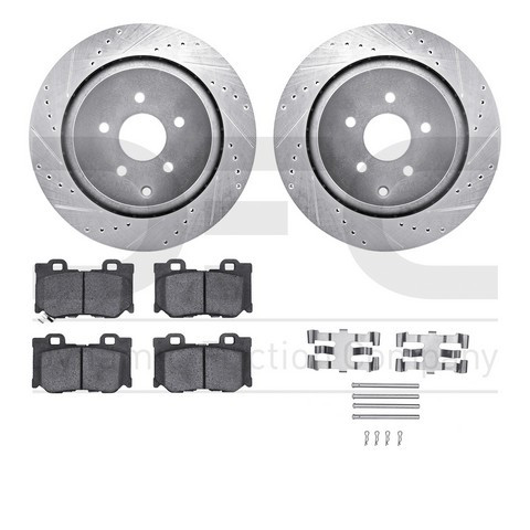 Dynamic Friction Company Disc Brake Kit P/N:7512-68017
