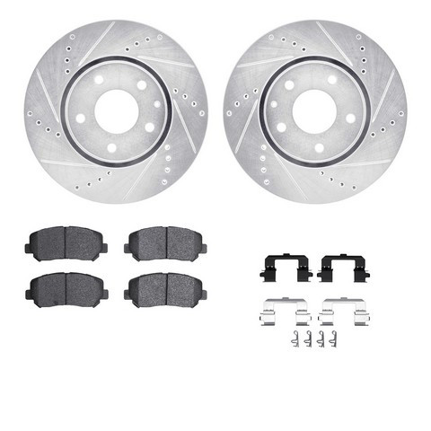 Dynamic Friction Company Disc Brake Kit P/N:7512-80074