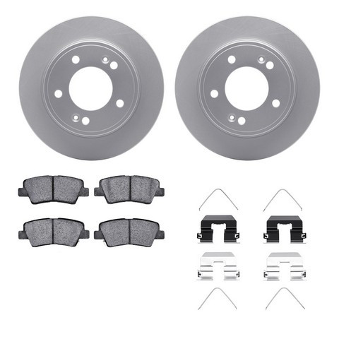 Dynamic Friction Company Disc Brake Kit 4512-03147