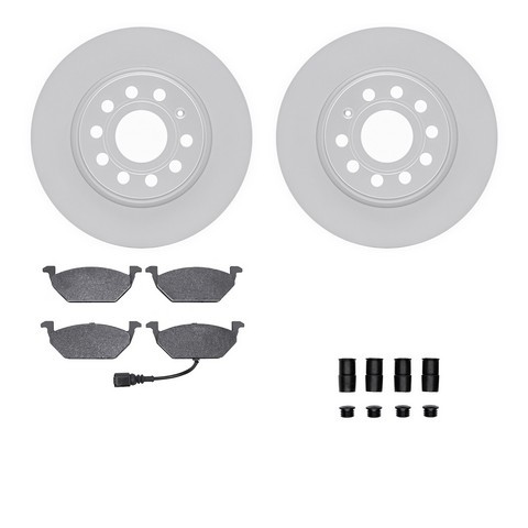 Dynamic Friction Company Disc Brake Kit 4512-74134