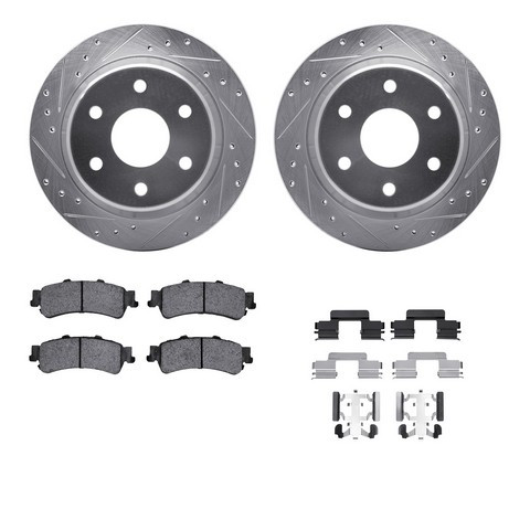 Dynamic Friction Company Disc Brake Kit P/N:7512-48042