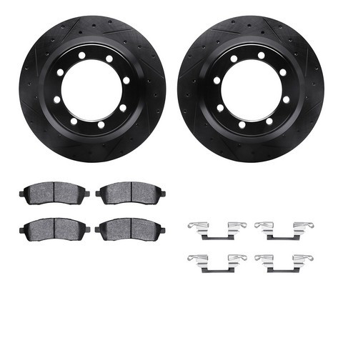 Dynamic Friction Company Disc Brake Kit 8512-54130