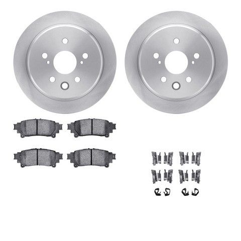 Dynamic Friction Company Disc Brake Kit 6512-75090