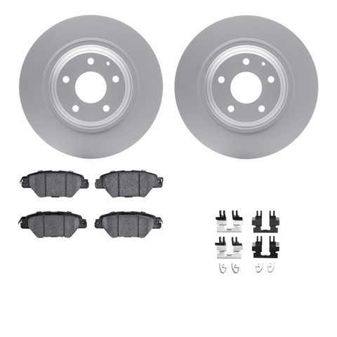 Dynamic Friction Company Disc Brake Kit P/N:4512-80106