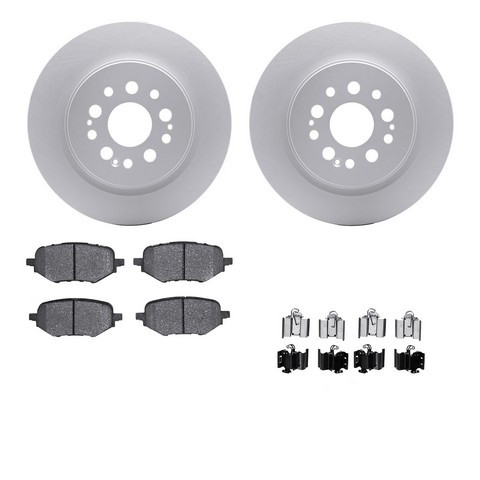 Dynamic Friction Company Disc Brake Kit P/N:4512-59206