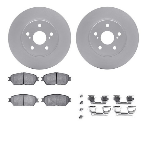 Dynamic Friction Company Disc Brake Kit P/N:4512-76126