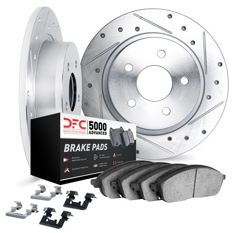 Dynamic Friction Company Disc Brake Kit P/N:7512-73080