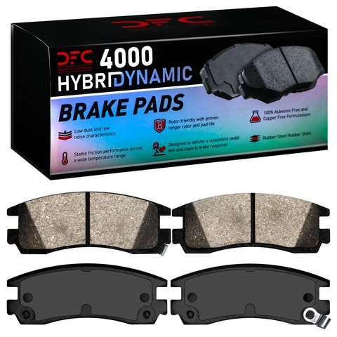 Dynamic Friction Company Disc Brake Pad Set P/N:4000-0698-00