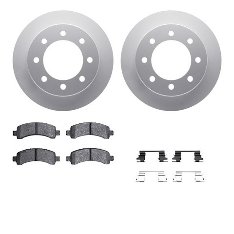 Dynamic Friction Company Disc Brake Kit P/N:4512-48244