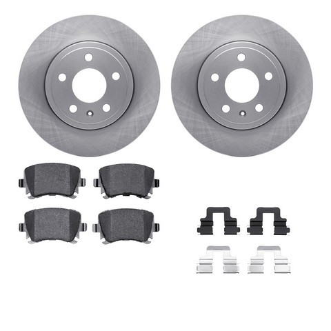 Dynamic Friction Company Disc Brake Kit 6512-73262