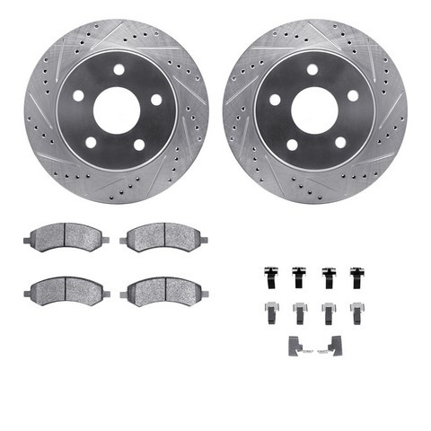 Dynamic Friction Company Disc Brake Kit 7512-40090