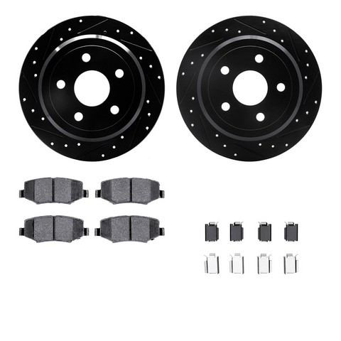 Dynamic Friction Company Disc Brake Kit 8512-42035