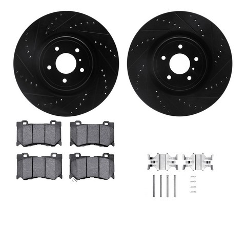 Dynamic Friction Company Disc Brake Kit P/N:8512-68015