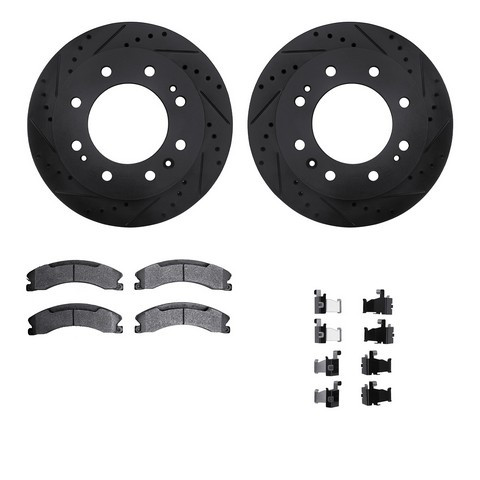 Dynamic Friction Company Disc Brake Kit 8512-48068