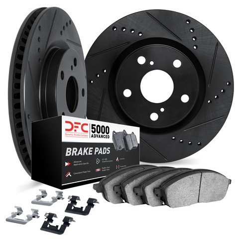 Dynamic Friction Company Disc Brake Kit 8512-58027
