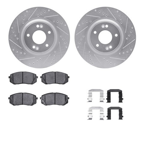 Dynamic Friction Company Disc Brake Kit P/N:7512-03044
