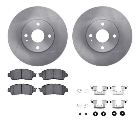 Dynamic Friction Company Disc Brake Kit 6512-91020