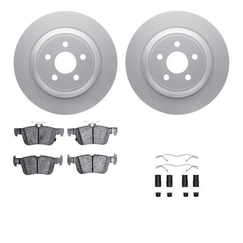 Dynamic Friction Company Disc Brake Kit P/N:4512-55011